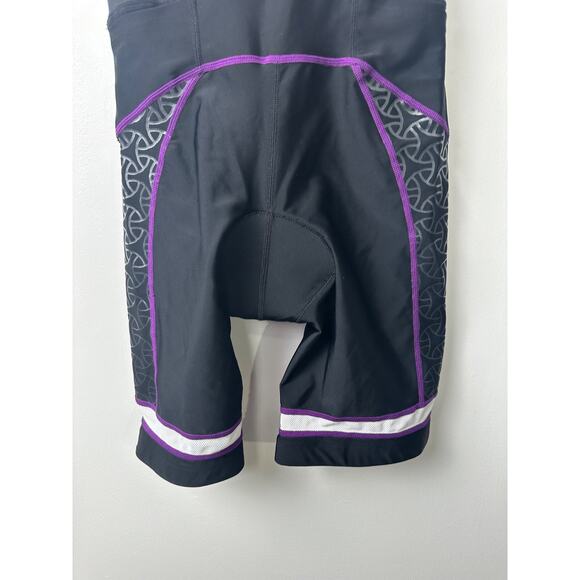 NEW TYR Triathlon Carbon Zipper Back Short Tri Suit w/ Pad UNISEX Sz L $119 C7 - Picture 5 of 6